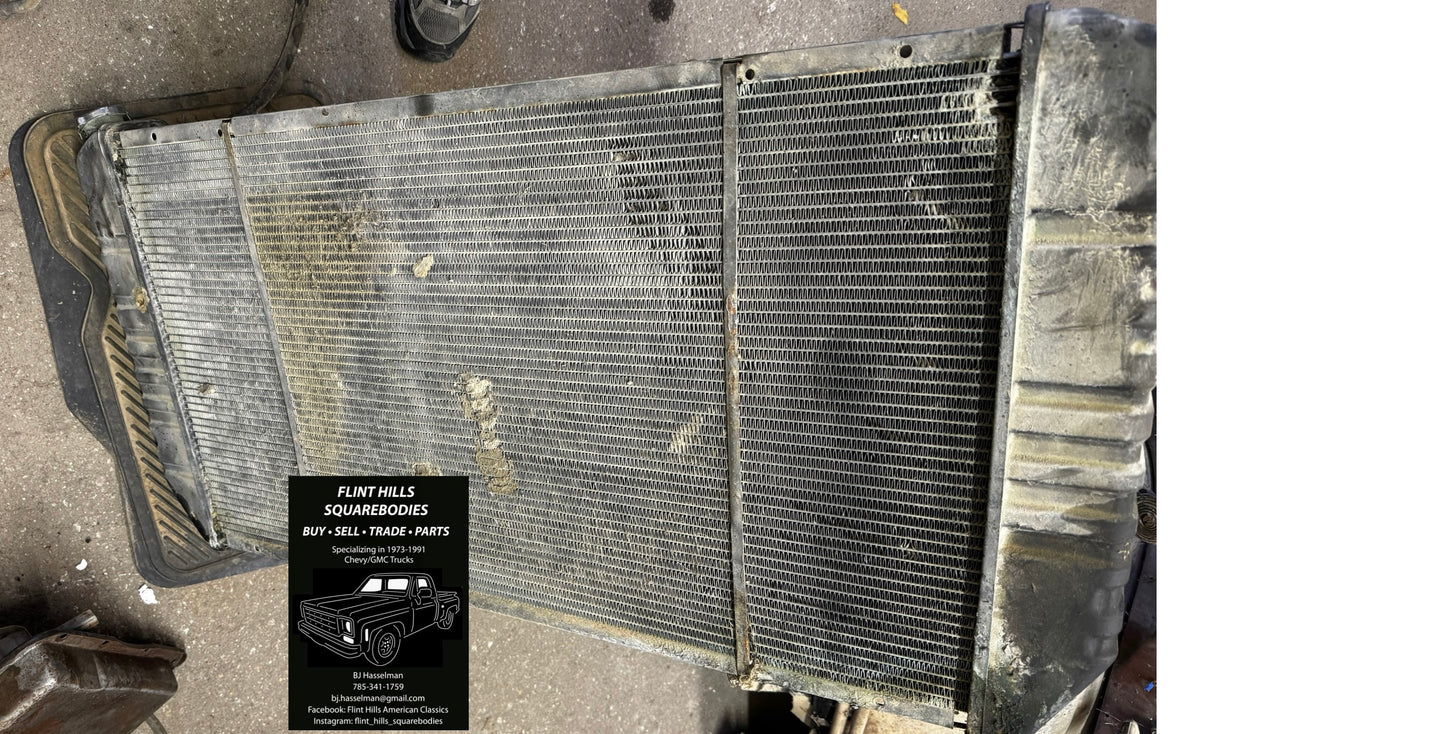 6.2 Diesel Radiator, Shroud and top panel