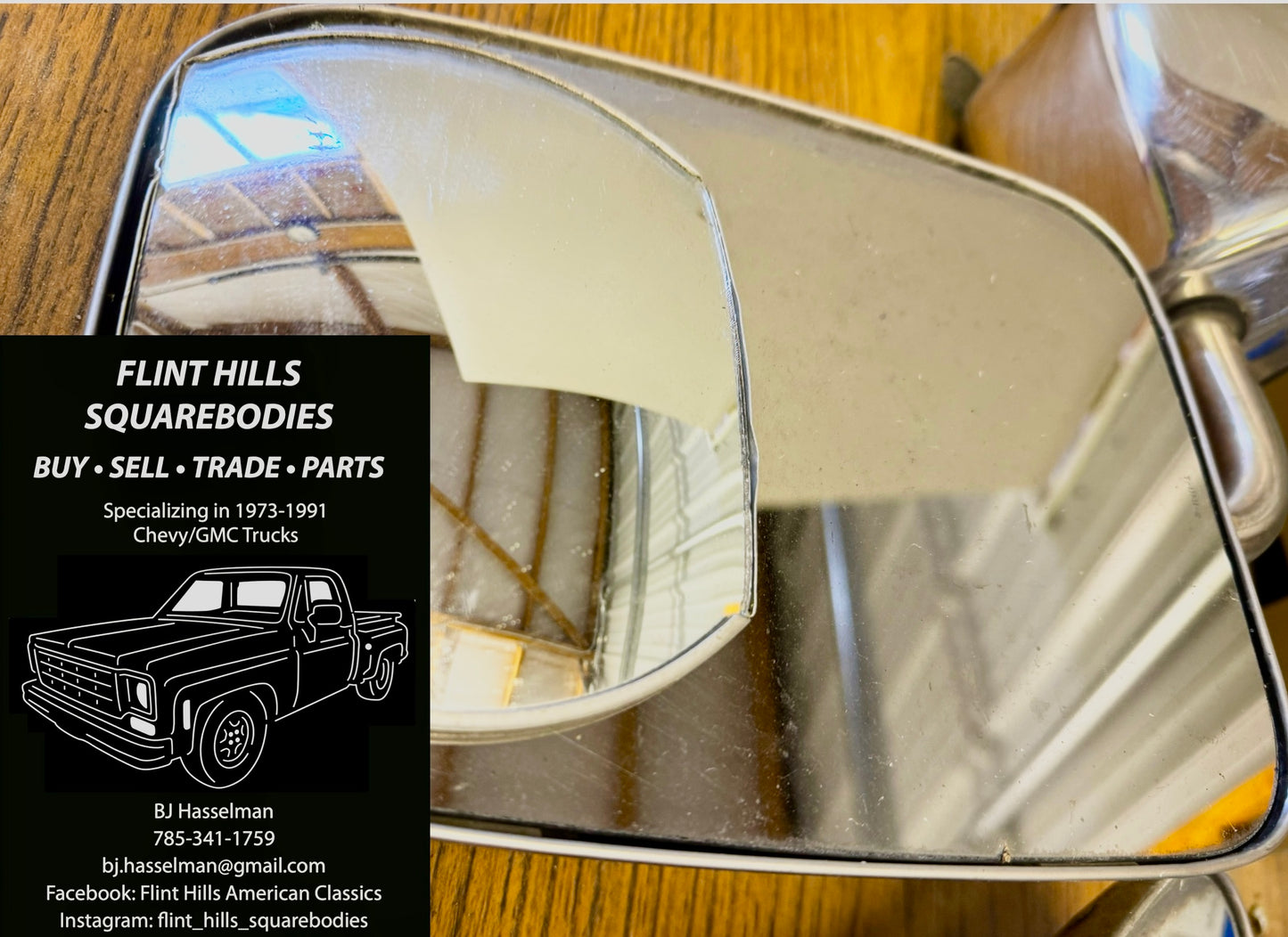 Set of OEM below eyeline mirrors