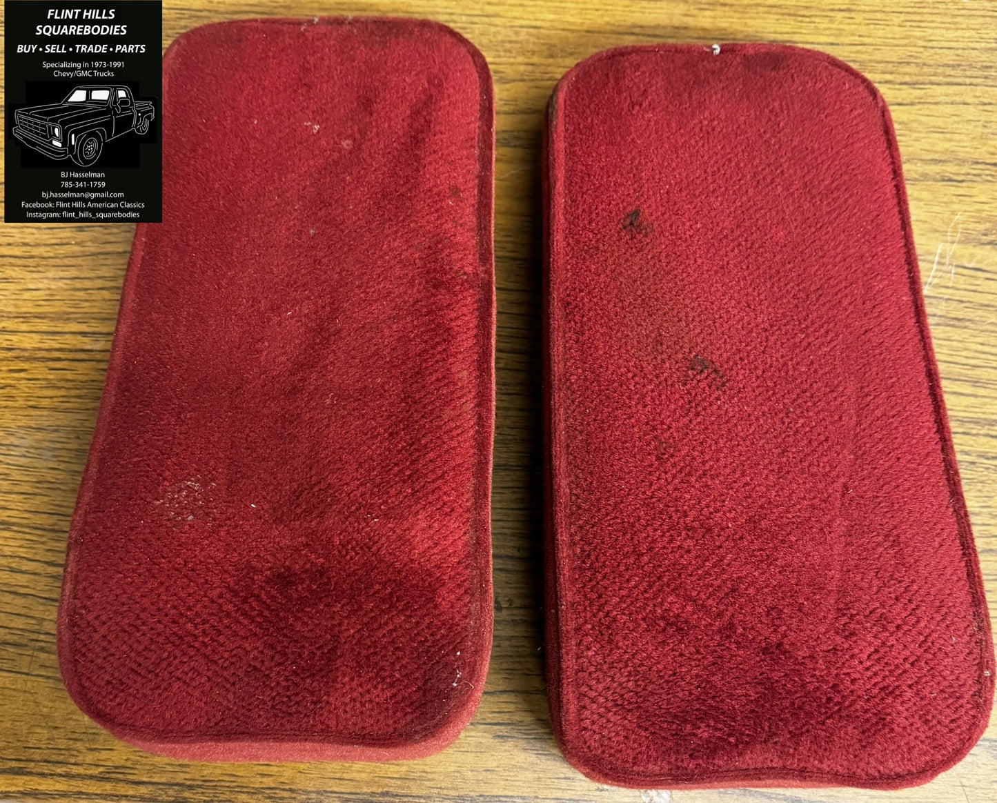 1990-91 K5/Jimmy rear armrests