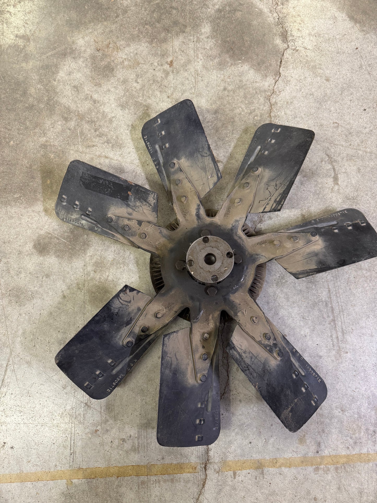 7 blade GM fan