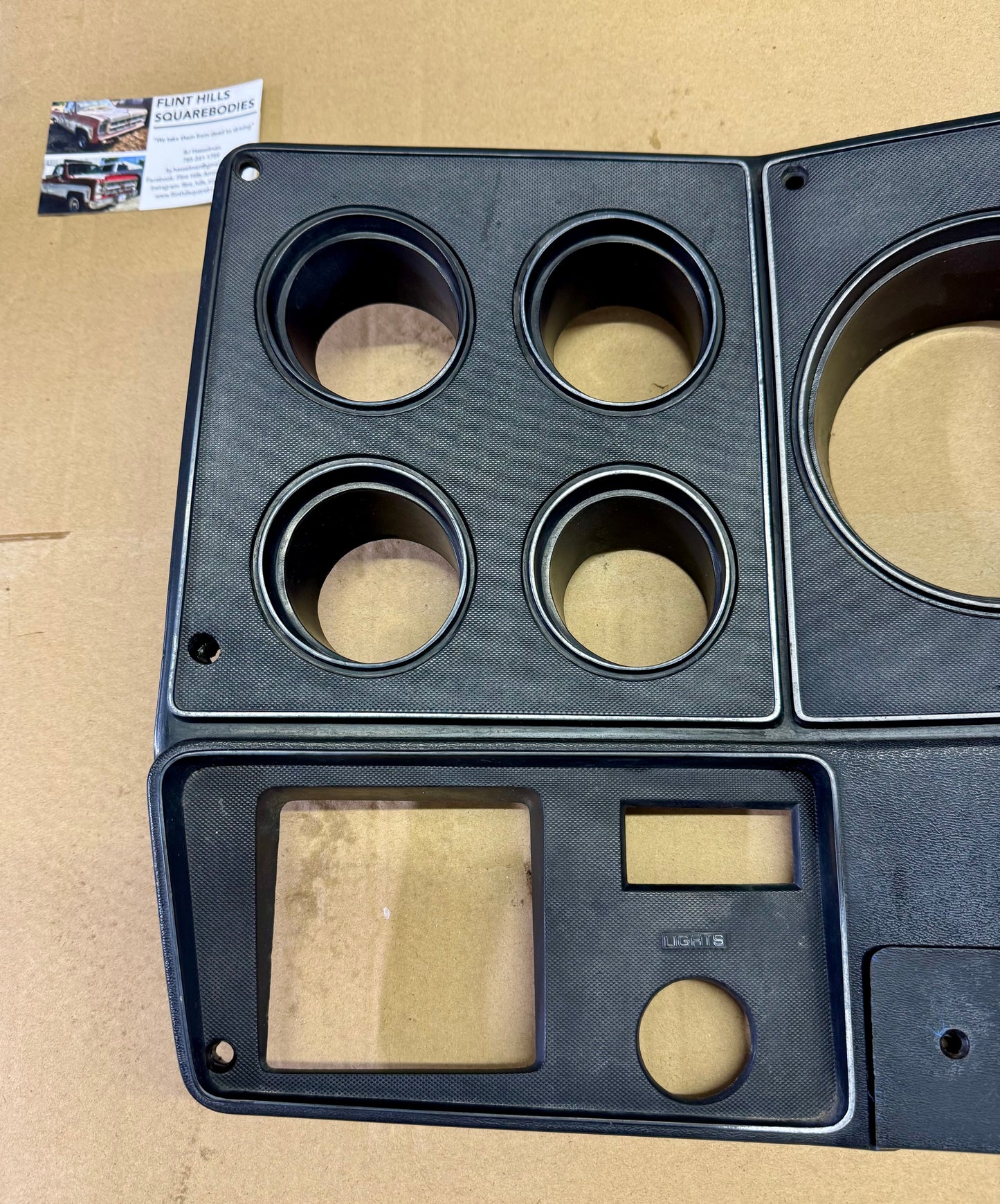 1978-1980 Instrument Bezel