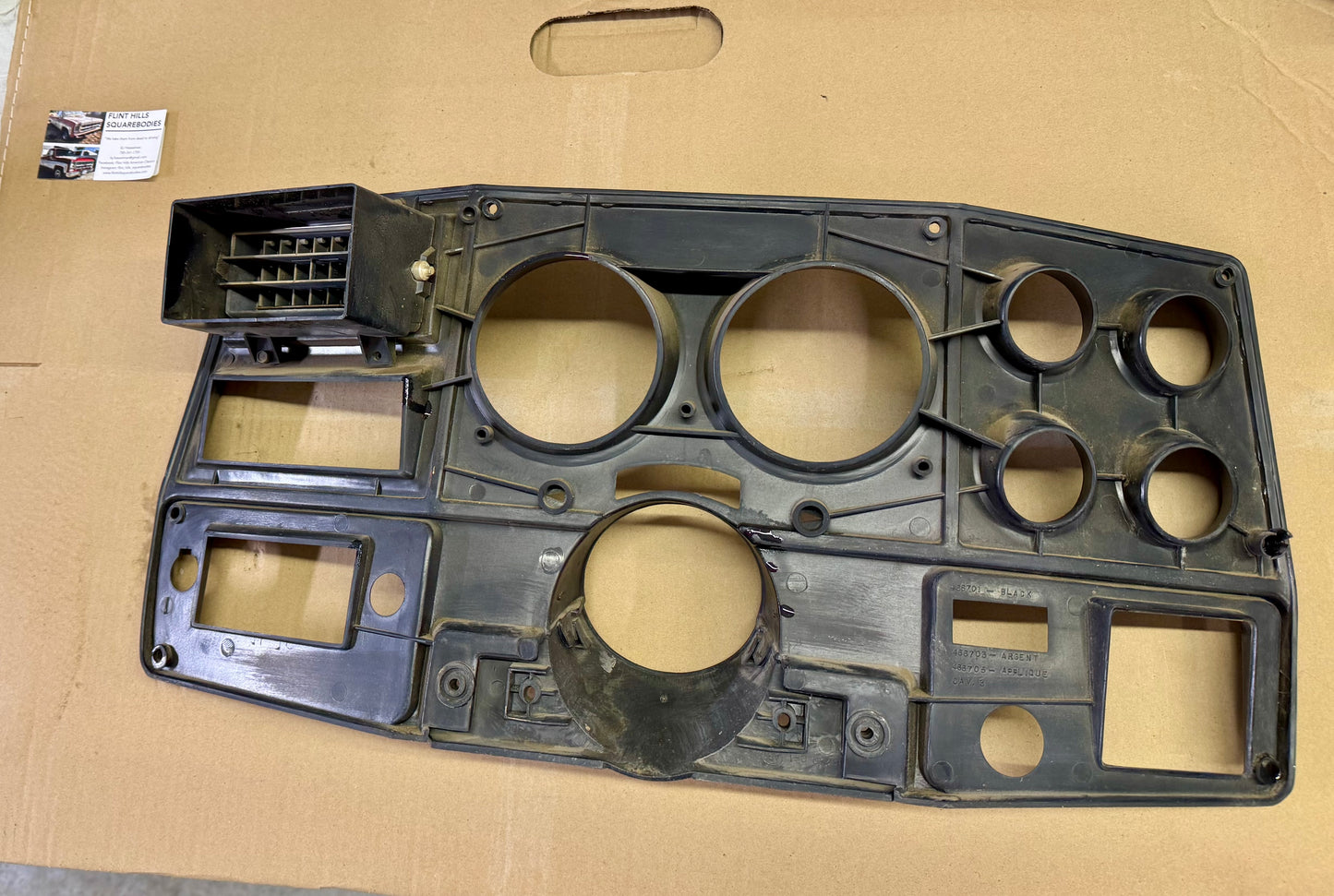 1978-1980 Instrument Bezel