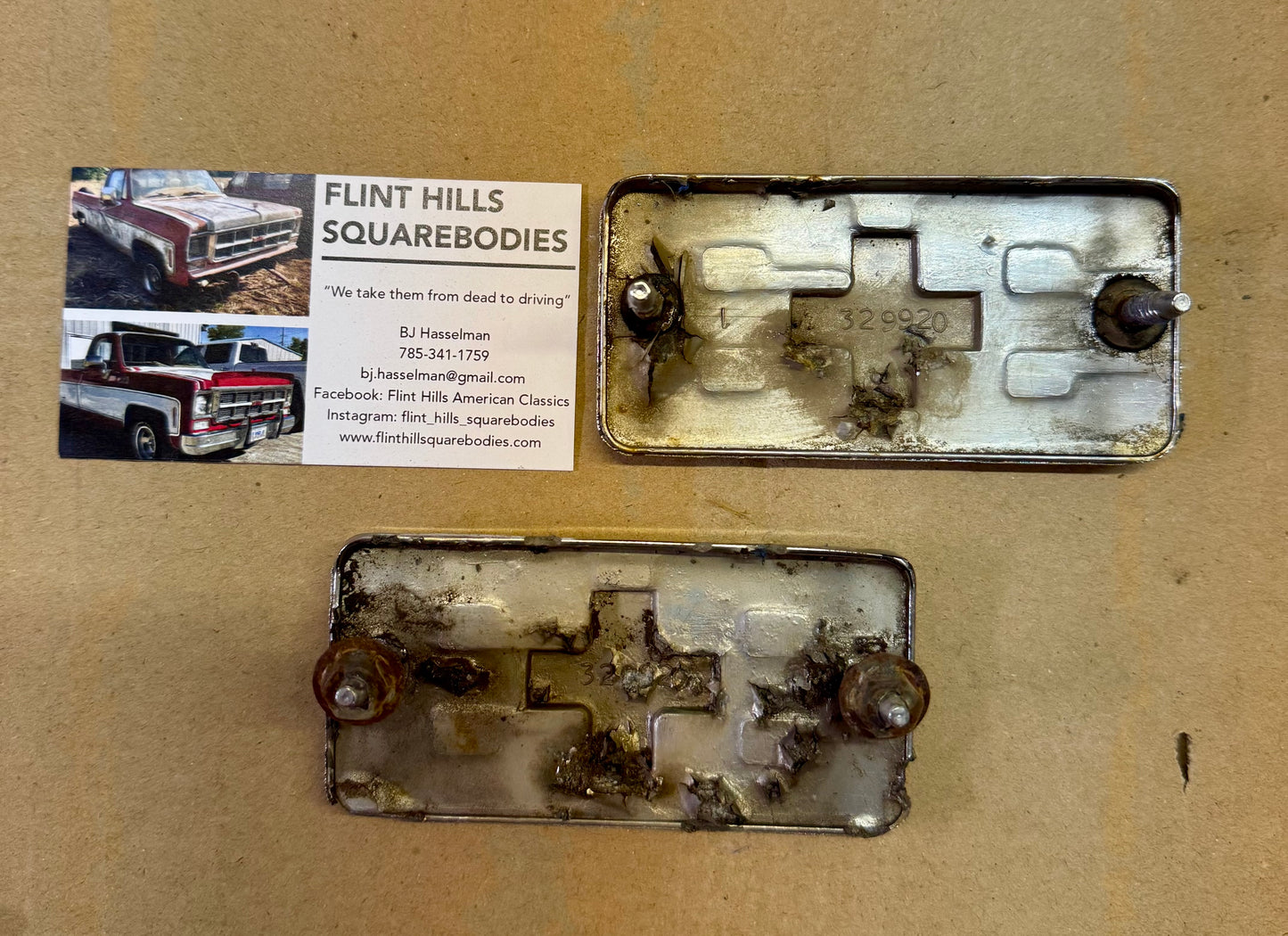 1973 and up 3+3 emblems