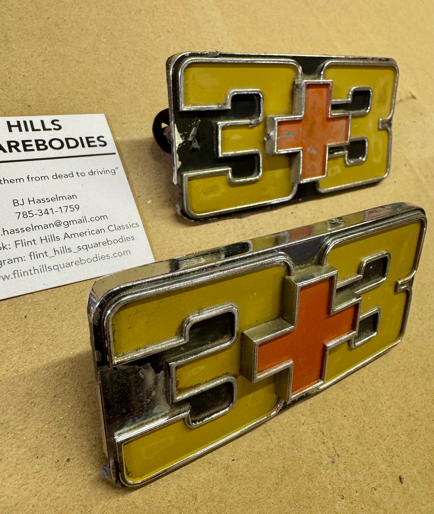 1973 and up 3+3 emblems