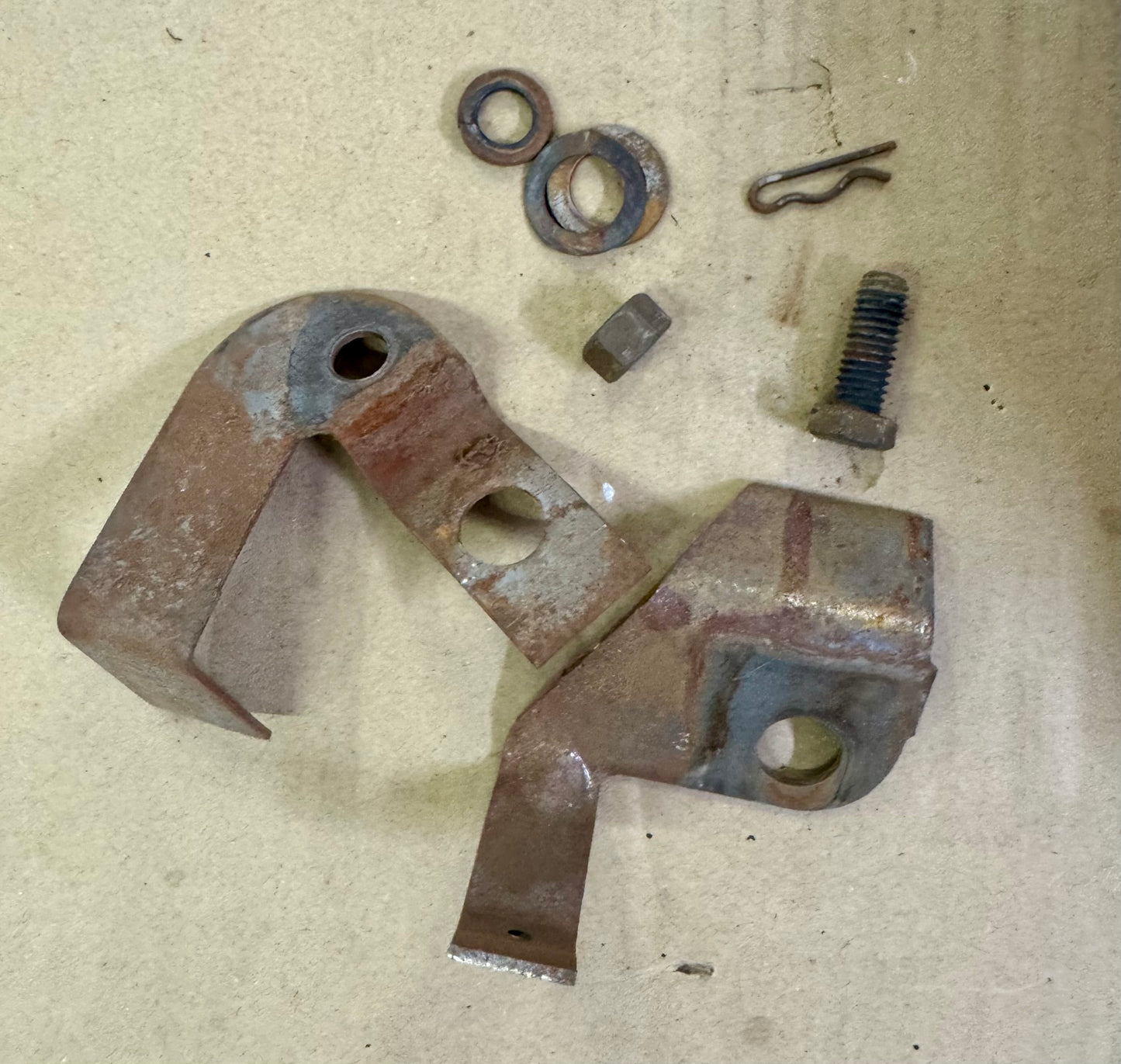 1973 and up auto trans brake pedal assembly