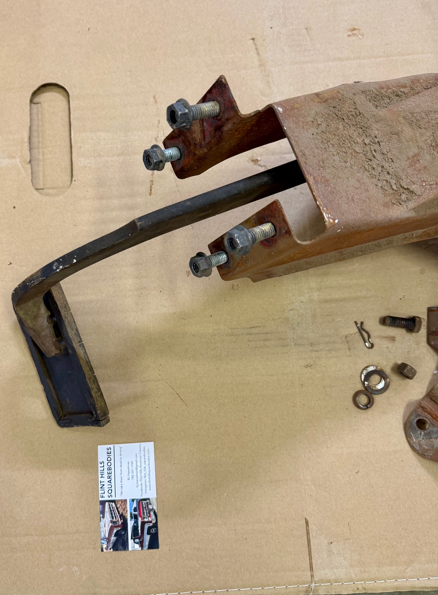 1973 and up auto trans brake pedal assembly