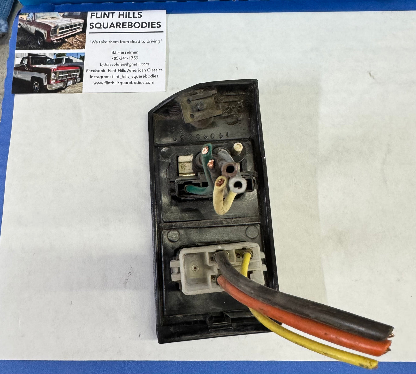 Suburban rear heat, ac dash switch