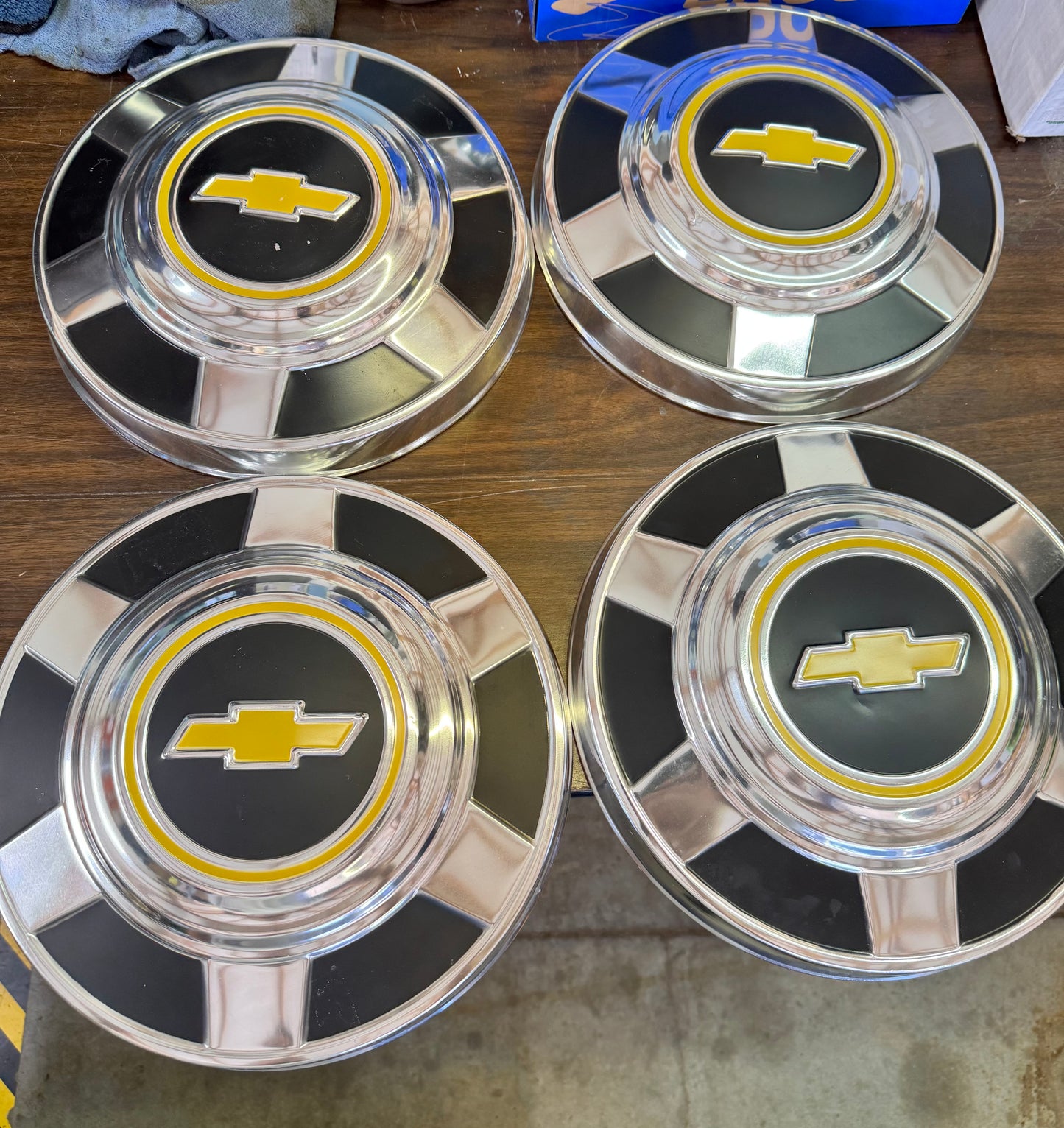 NOS 1976-1991 3/4 ton hubcaps