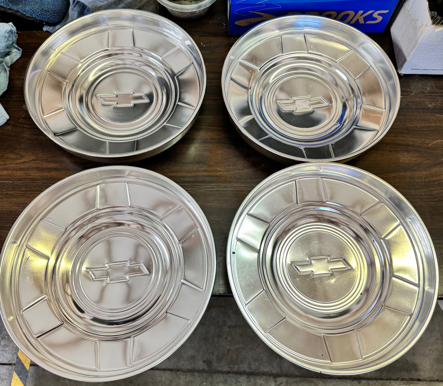 NOS 1976-1991 3/4 ton hubcaps