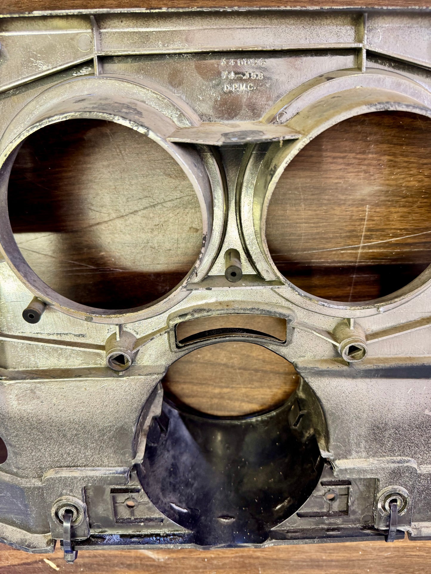 1973-1974 Woodgrain AC bezel