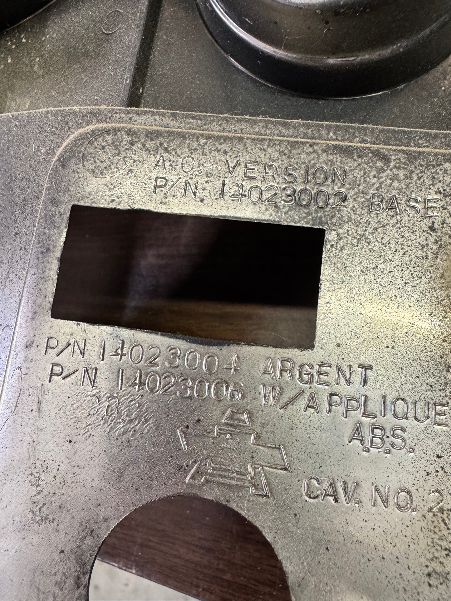 1978-1983 Diesel instrument bezel