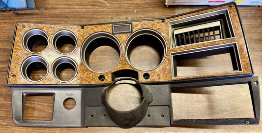 1989-1991 Woodgrain Instrument bezel