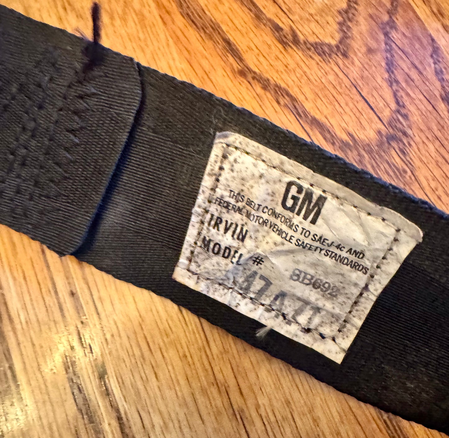 1967-72 seatbelts