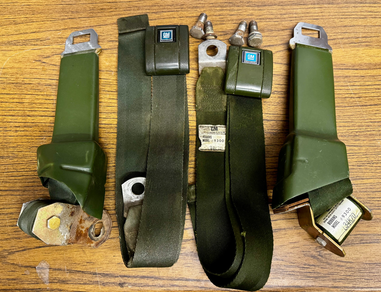 1967-72 Lap belts