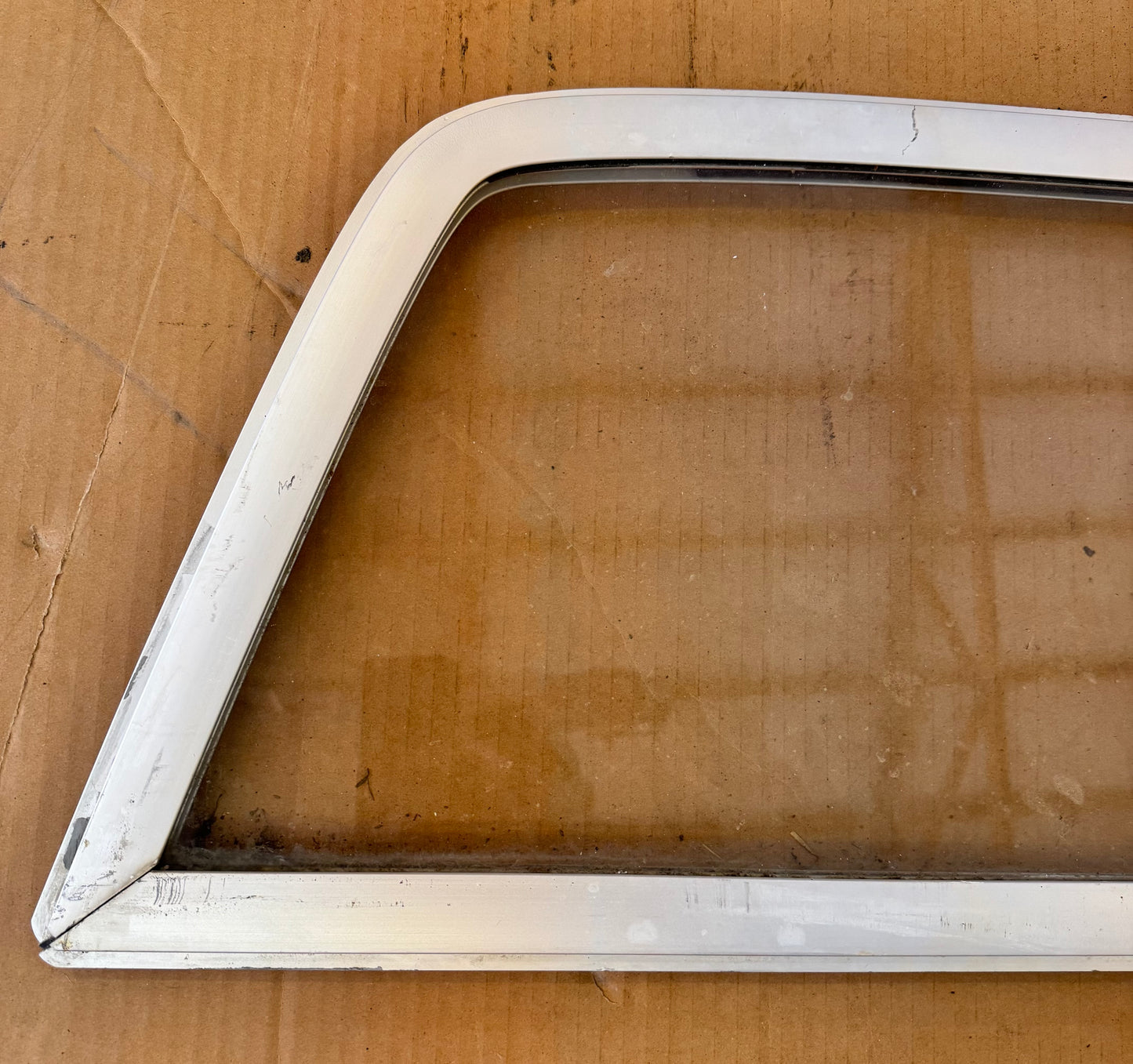 Factory sliding back glass