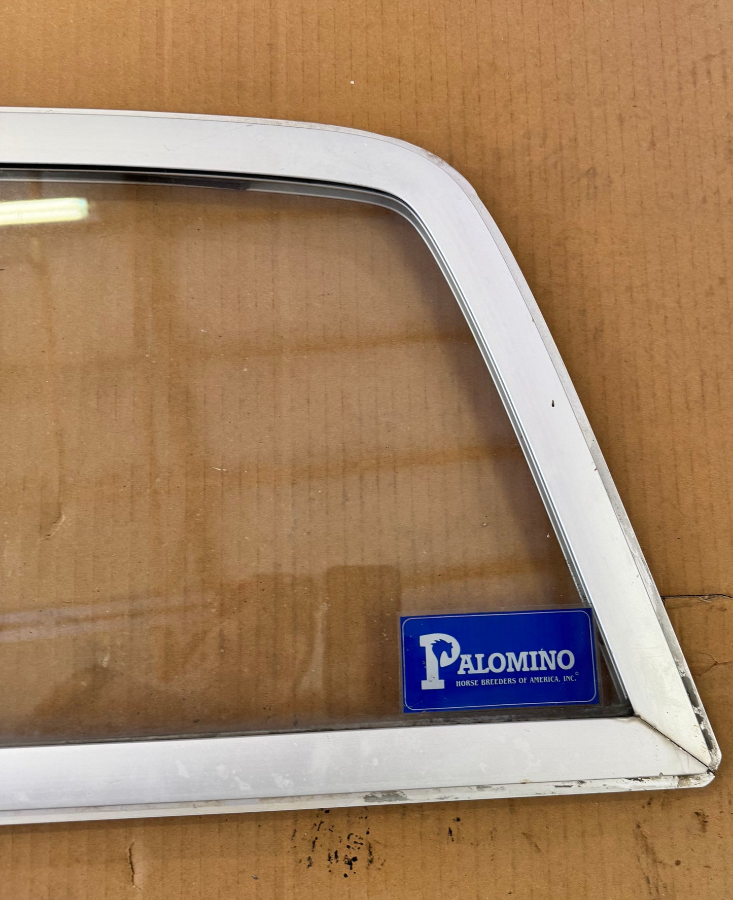 Factory sliding back glass