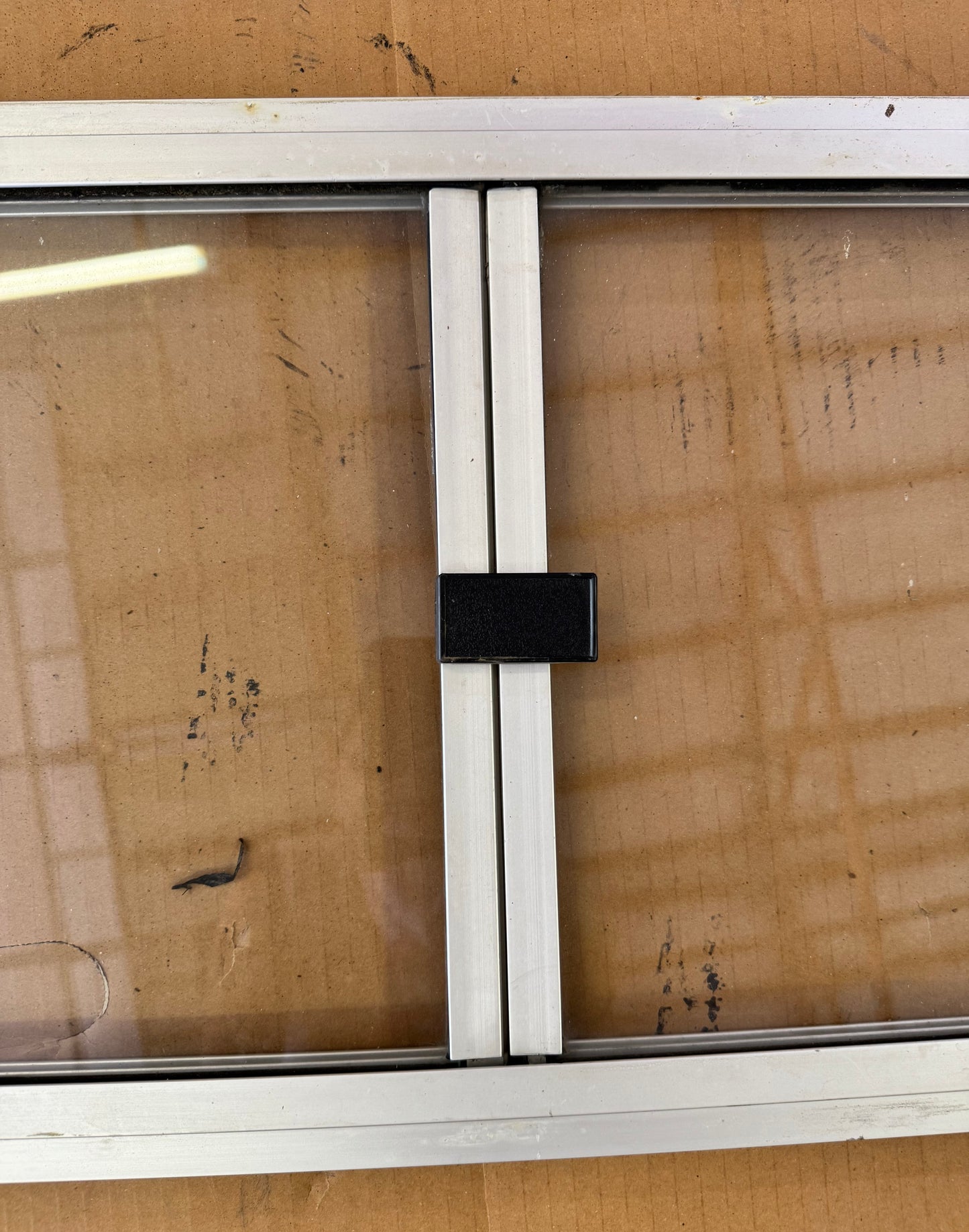 Factory sliding back glass