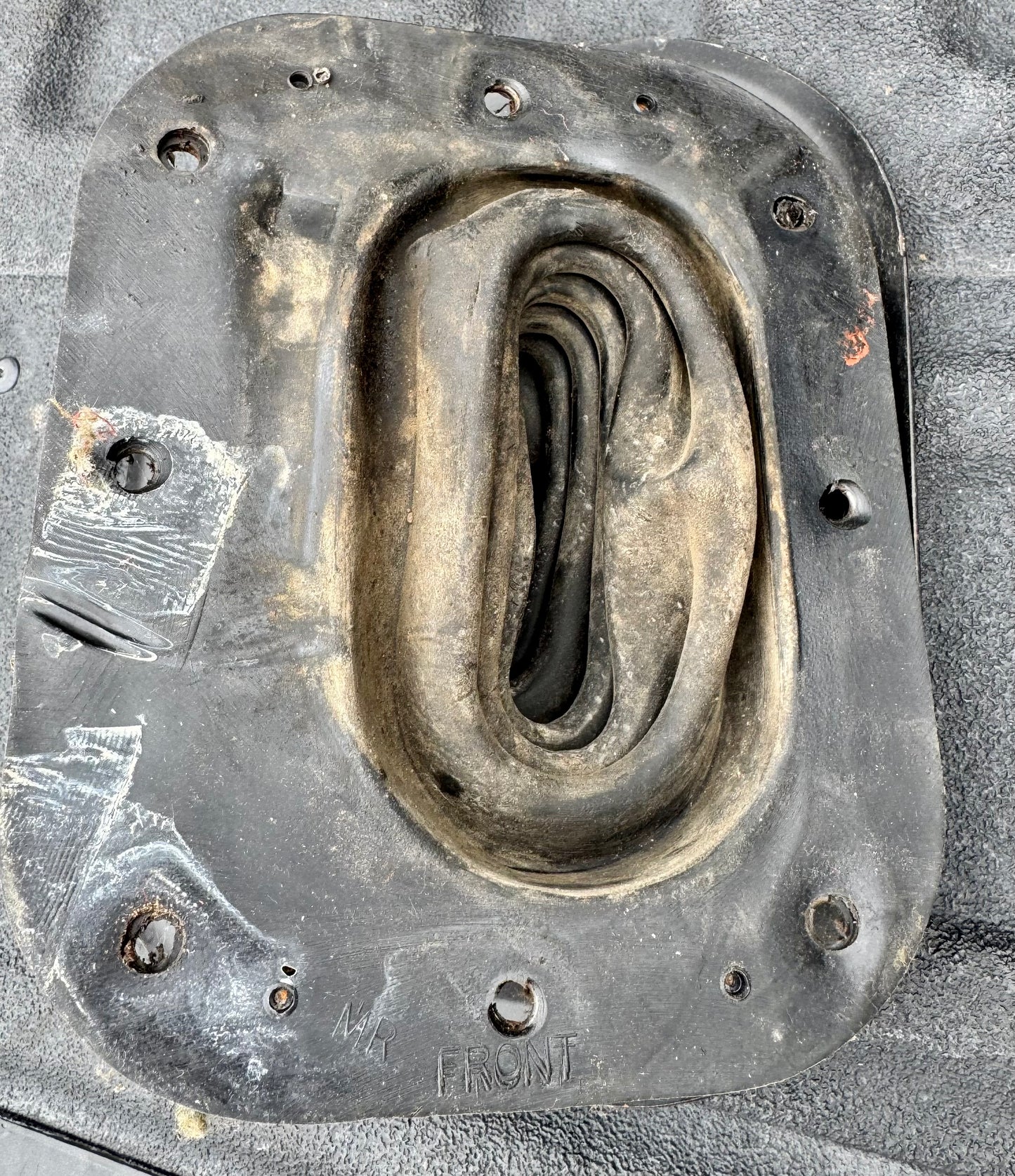 NP203/205 shifter boot and base