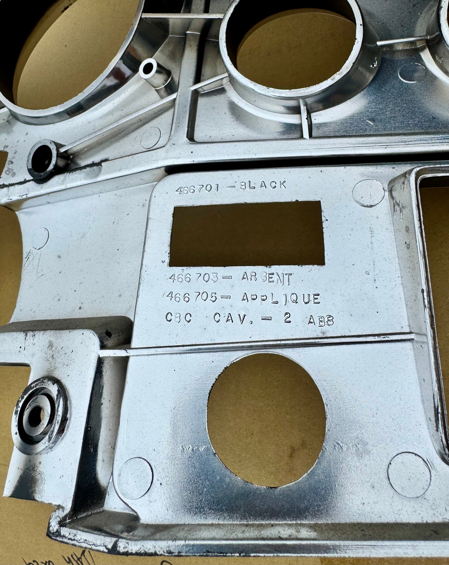 1978-80 Instrument Bezel